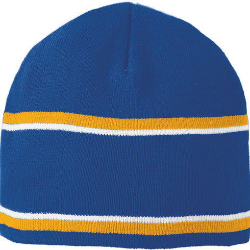 Holloway Engager Beanie (223832), Color 'Royal/Light Gold/White'